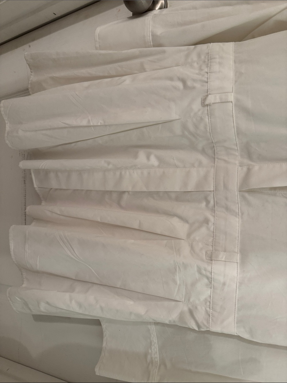 Bershka Classic White Collared Shirt NWOT - Picture 4 of 5